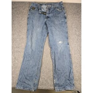 Cinch Men's Green Label High Rise Relaxed Fit Tapered Leg Jeans 38x36 MB90530001